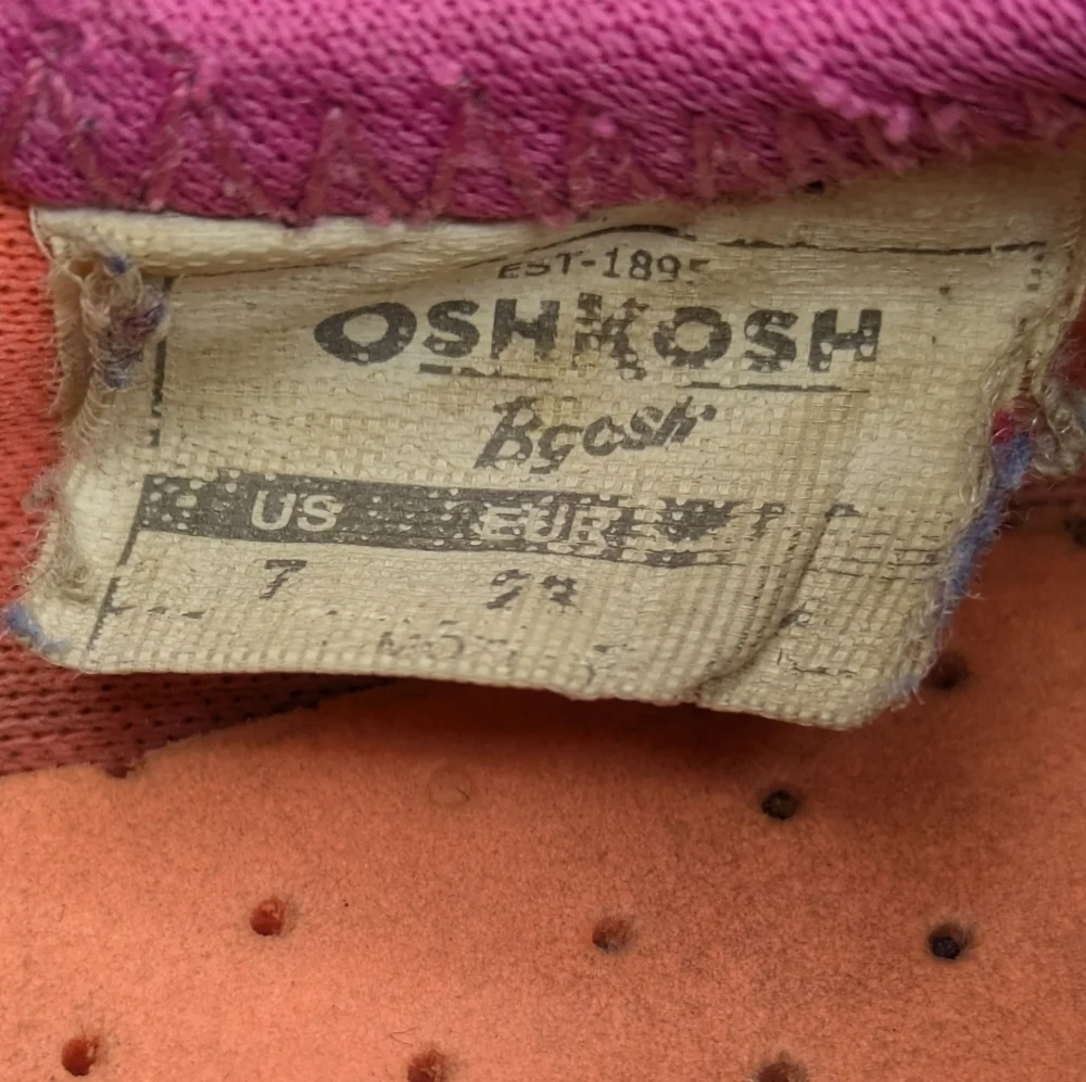 Oshkosh Pink Sandals 7T